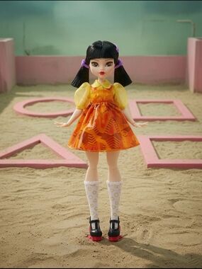 🐝●Monster High Skullector Squid Game Young-hee Doll
